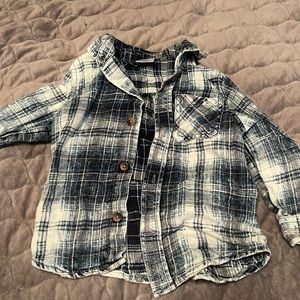 Okie dokie babyboy flannel